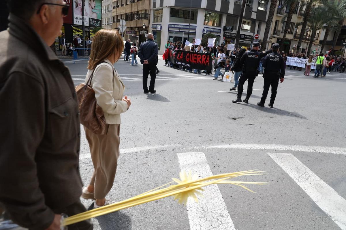 Así ha sido la manifestación de "No a la guerra"