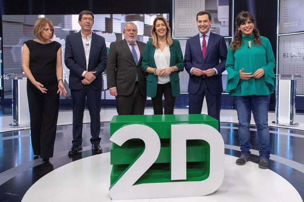 LOS CUATRO CANDIDATOS PARTICIPAN EN EL PRIMER ...