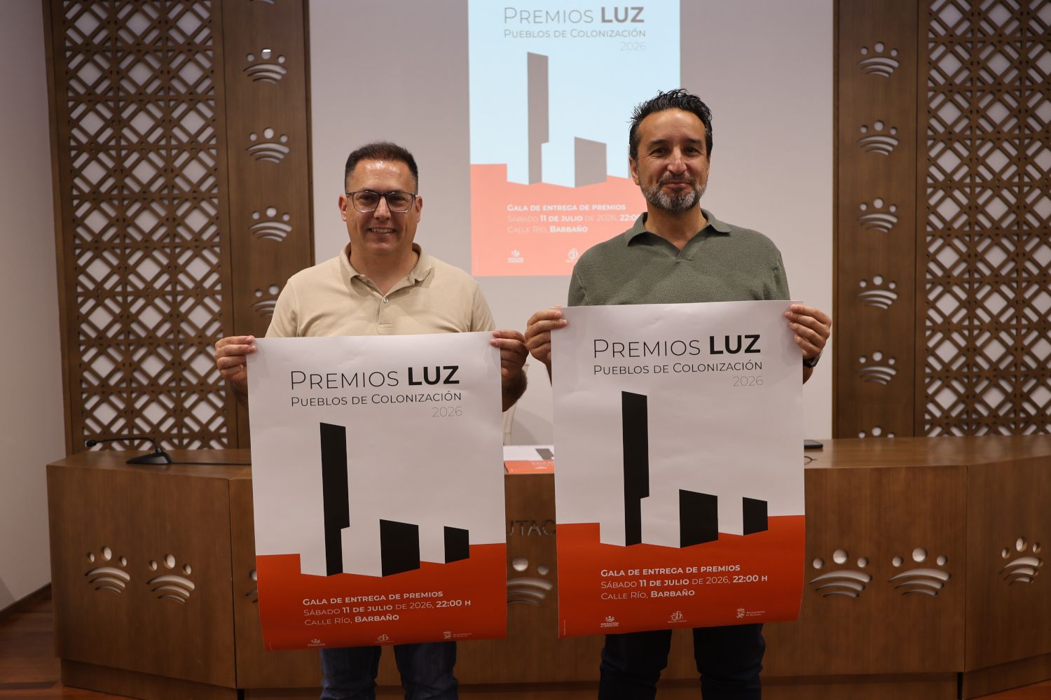 Presentación 'Premios Luz 2026' en la Diputación de Badajoz.