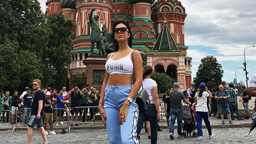 Georgina en Rusia