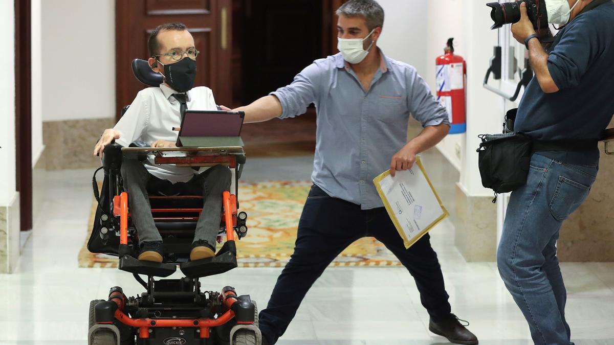 Pablo Echenique en el Congreso