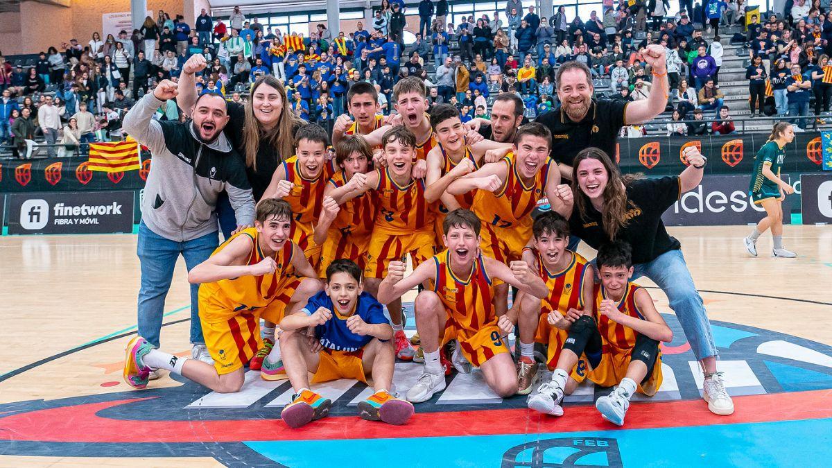 Catalunya se colgó el oro en el Campeonato de España de Selecciones Mini