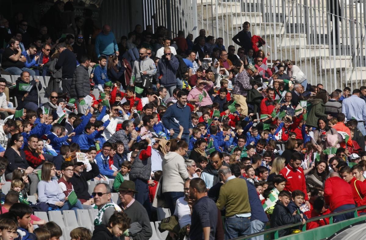 El Arcángel disfruta con la victoria del Córdoba