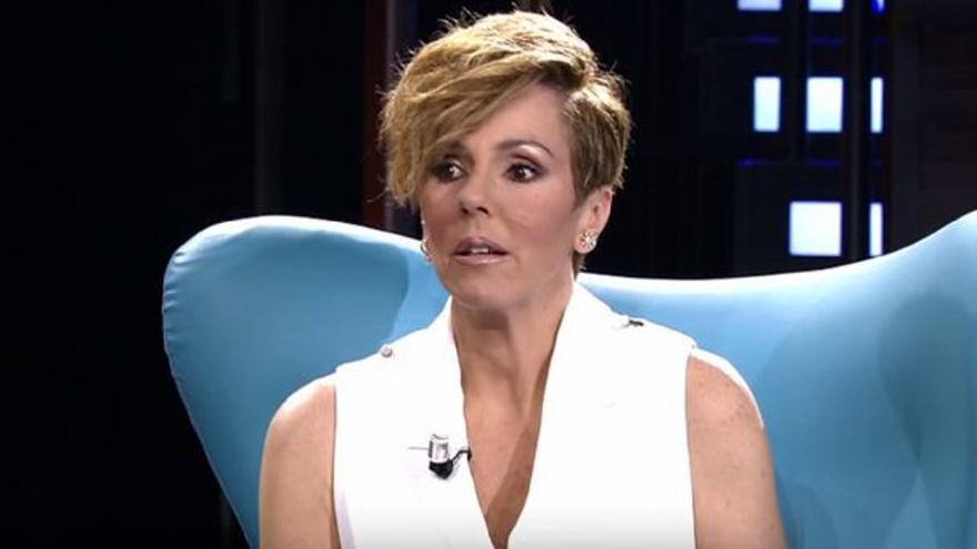 Rocío Carrasco en una de sus últimas intervenciones televisivas.