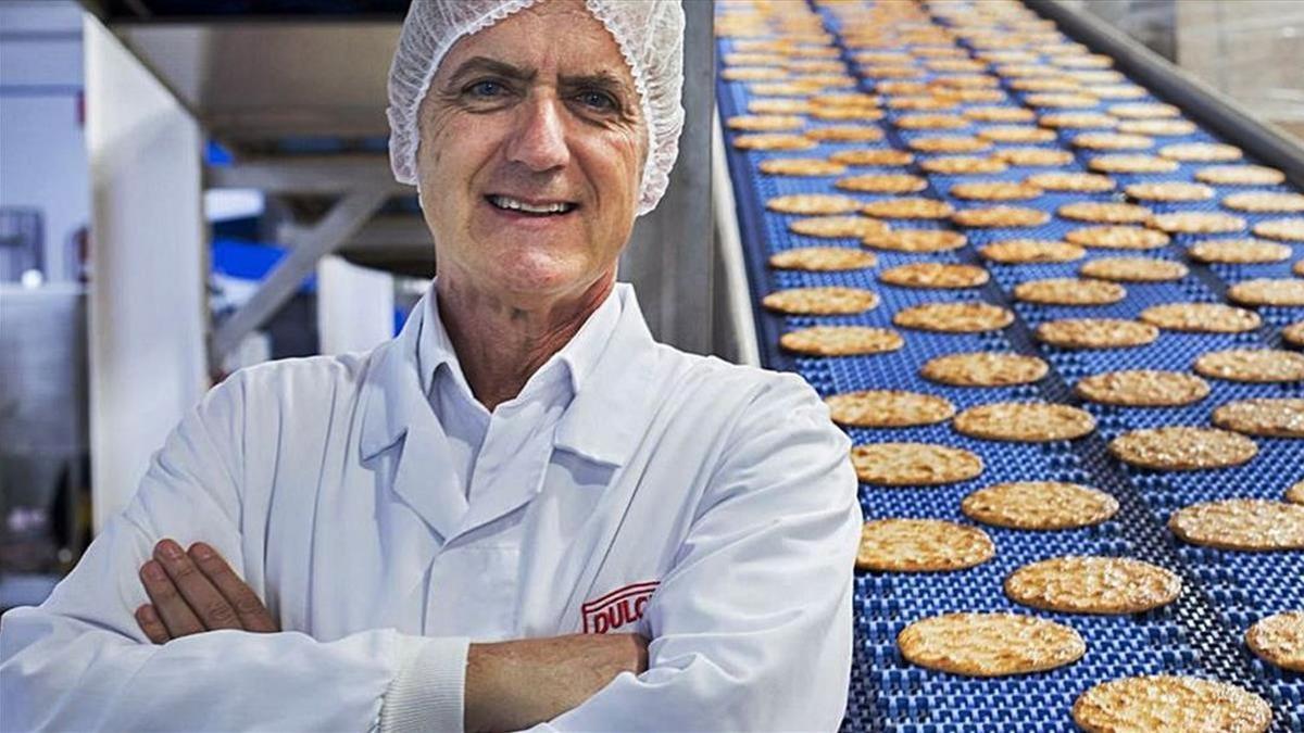 Rafael Juan  consejero delegado de Vicky Foods  en la fabrica de Gandia    GERMAN CABALLERO