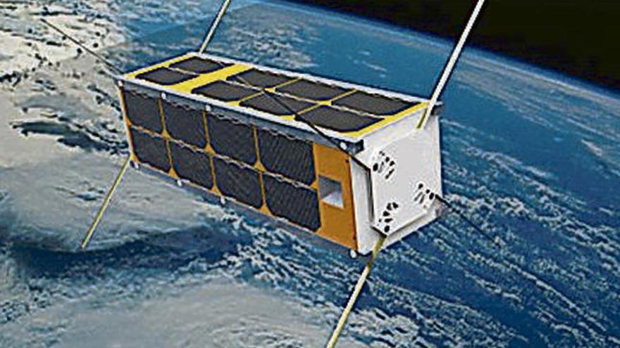 Recreación digital del &#039;cubesat&#039; vigués &#039;Serpens&#039; // Duvi