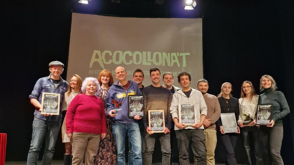 La foto de família dels guanyadors.