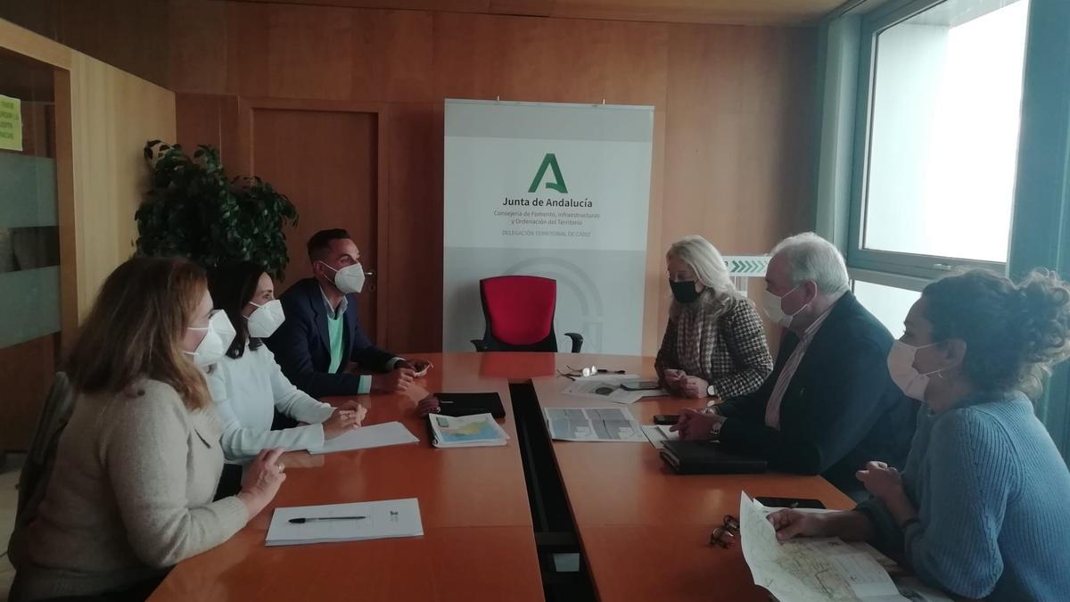 Reunión entre la Diputación de Cádiz y la Junta de Andalucía.