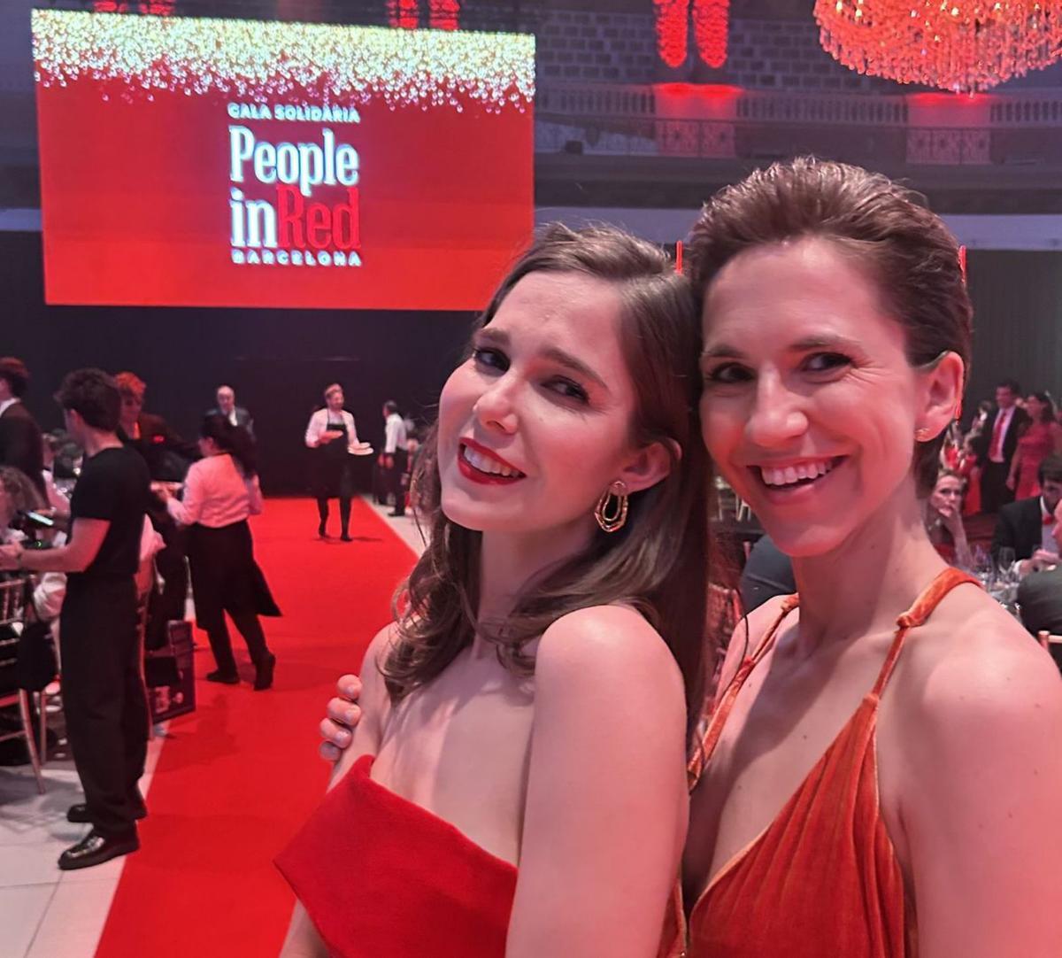 Cunyades de luxe en la gala més top Cunyades de luxe en la gala més top