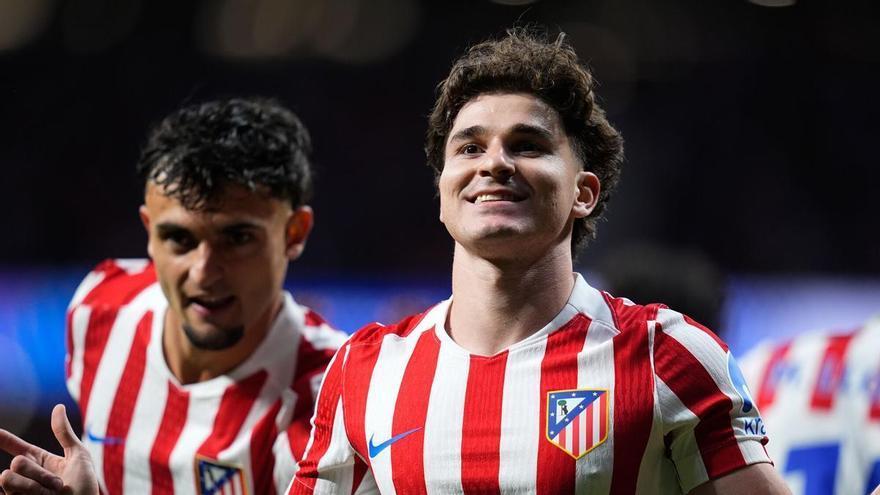 La hora de Julián Álvarez en un Atlético en busca de su cuarta final de Champions