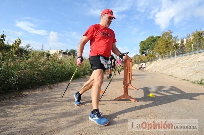 Marcha nórdica junto al Segura