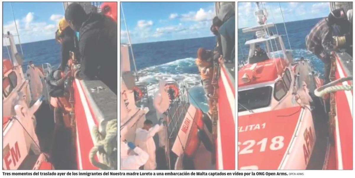 El Gobierno intentó amedrentar al pesquero de Santa Pola para que no regresara a casa con los inmigrantes