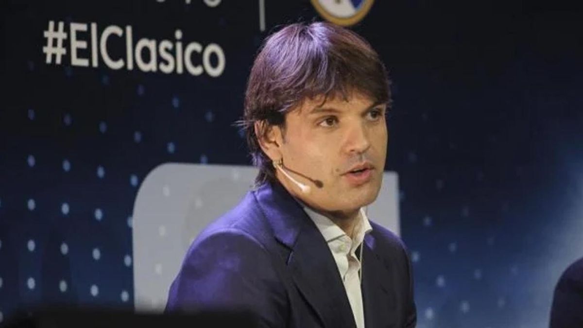 Fernando Morientes en un acto
