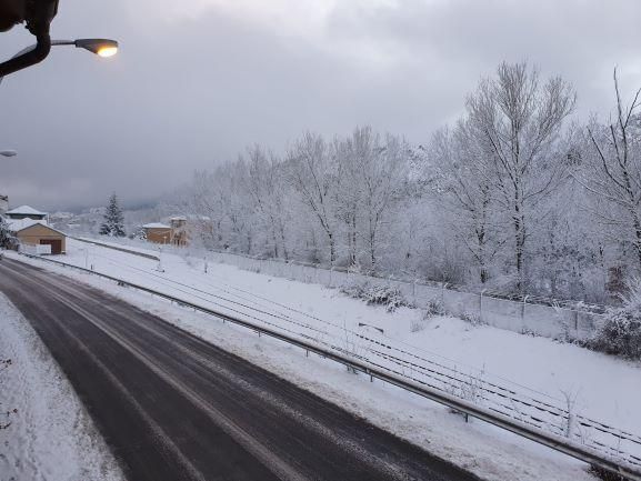 El azote del invierno en Aragón