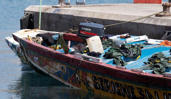 Llegada de 72 inmigrantes a Tenerife.