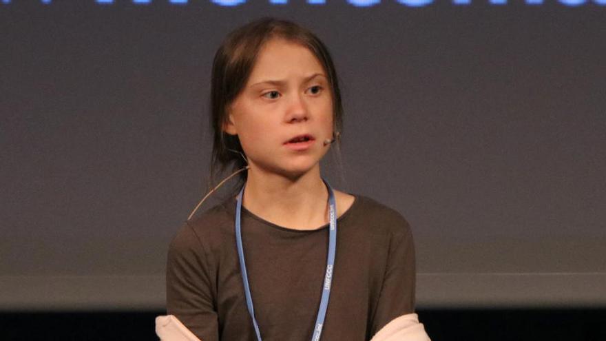 L&#039;activista Greta Thunberg en una imatge d&#039;arxiu