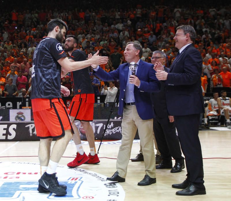 Así ha sido la celebración del Valencia Basket