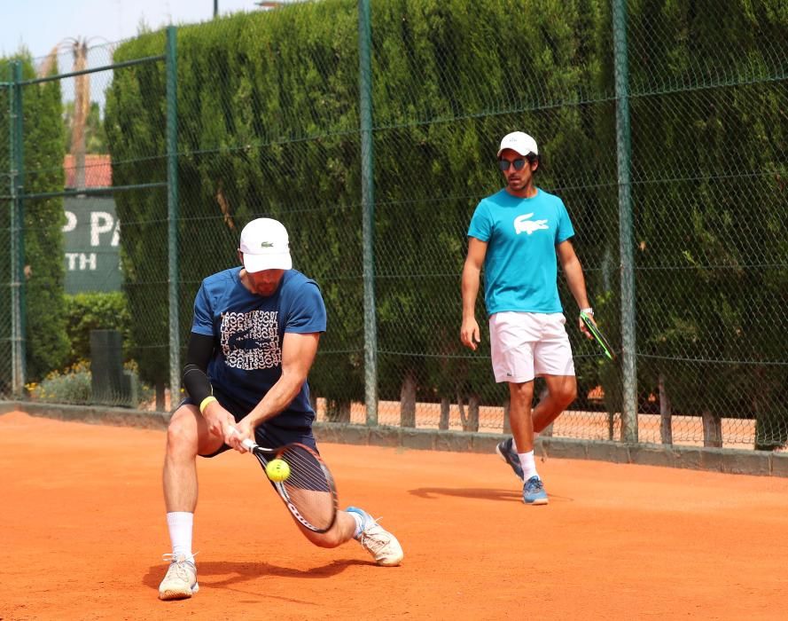 Roberto Bautista y Pablo Andújar vuelven a entrenar en el CT Valencia