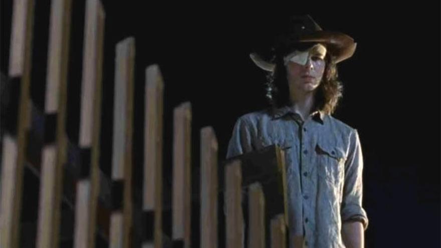 Carl Grimes en &#039;The Walking Dead&#039;.