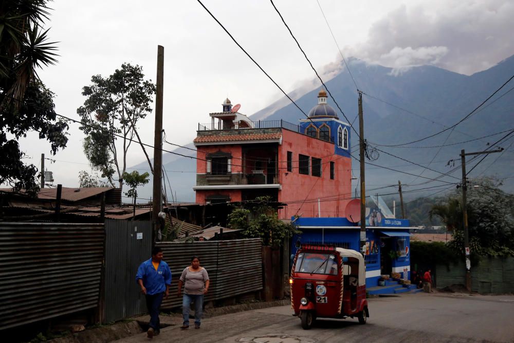 Erupció del Volcà de Foc a Guatemala