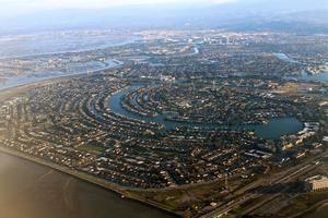 Foto aérea de Sillicon Valley.