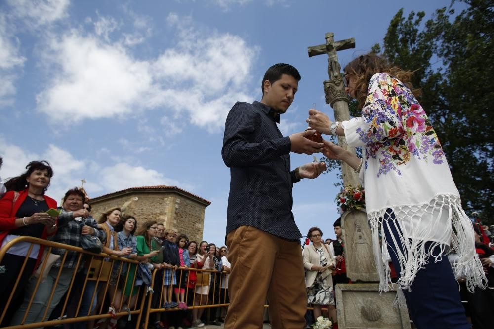 Fiestas del puchero. Rito del beso.