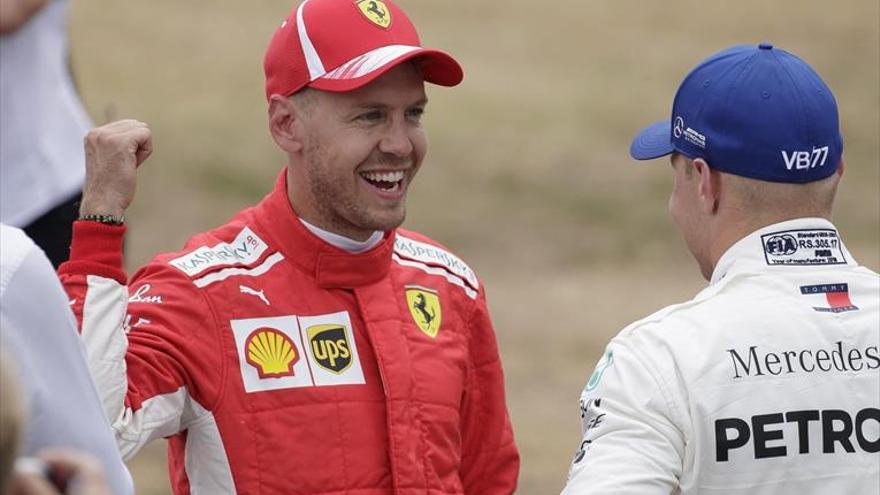 ‘Pole’ de Vettel tras una avería de Hamilton