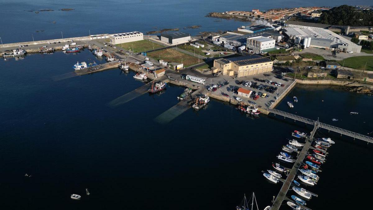 Vista aérea aportada por la Xunta de Meloxo.