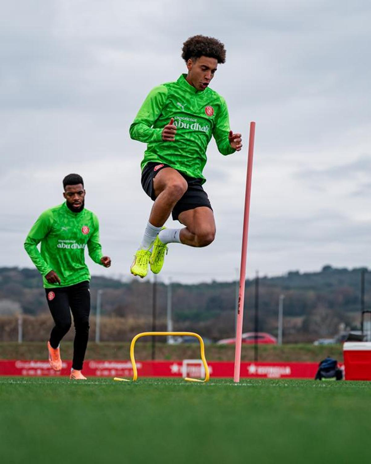 Les imatges de la tornada als entrenaments del Girona