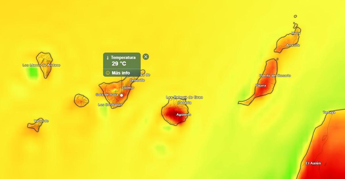 El primer repunte de las temperaturas se espera a partir del miércoles 29 de julio