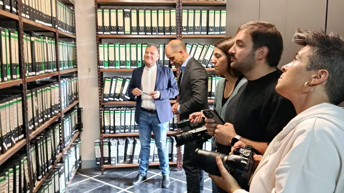 Els fons documental de Peusa que ha estat cedit al'Arxiu Comarcal de l'Alt Urgell