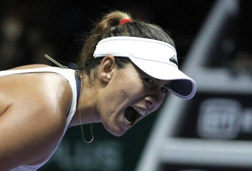 Garbiñe Muguruza alcanza las semifinales del Masters de Singapur