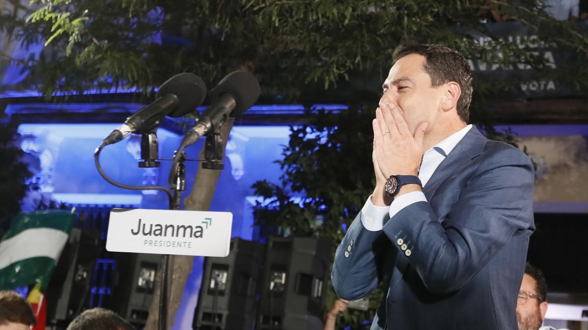 Juanma Moreno: &quot;Sabremos gobernar para todos, pueden dormir tranquilos&quot;