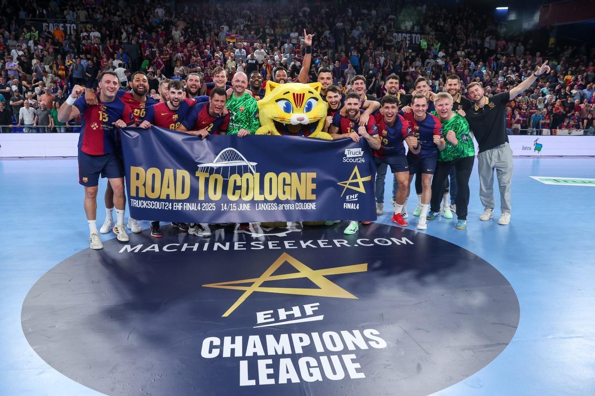 El Barça vuelve a clasificarse para la Final Four de la EHF Champions League