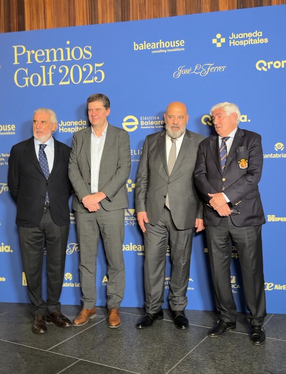 Las imágenes de la Gala Premios del Golf 2025