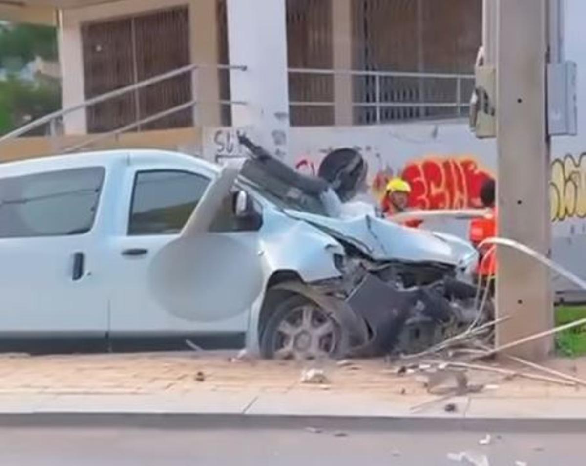 Todas las imágenes del atropello mortal en Cala de Bou
