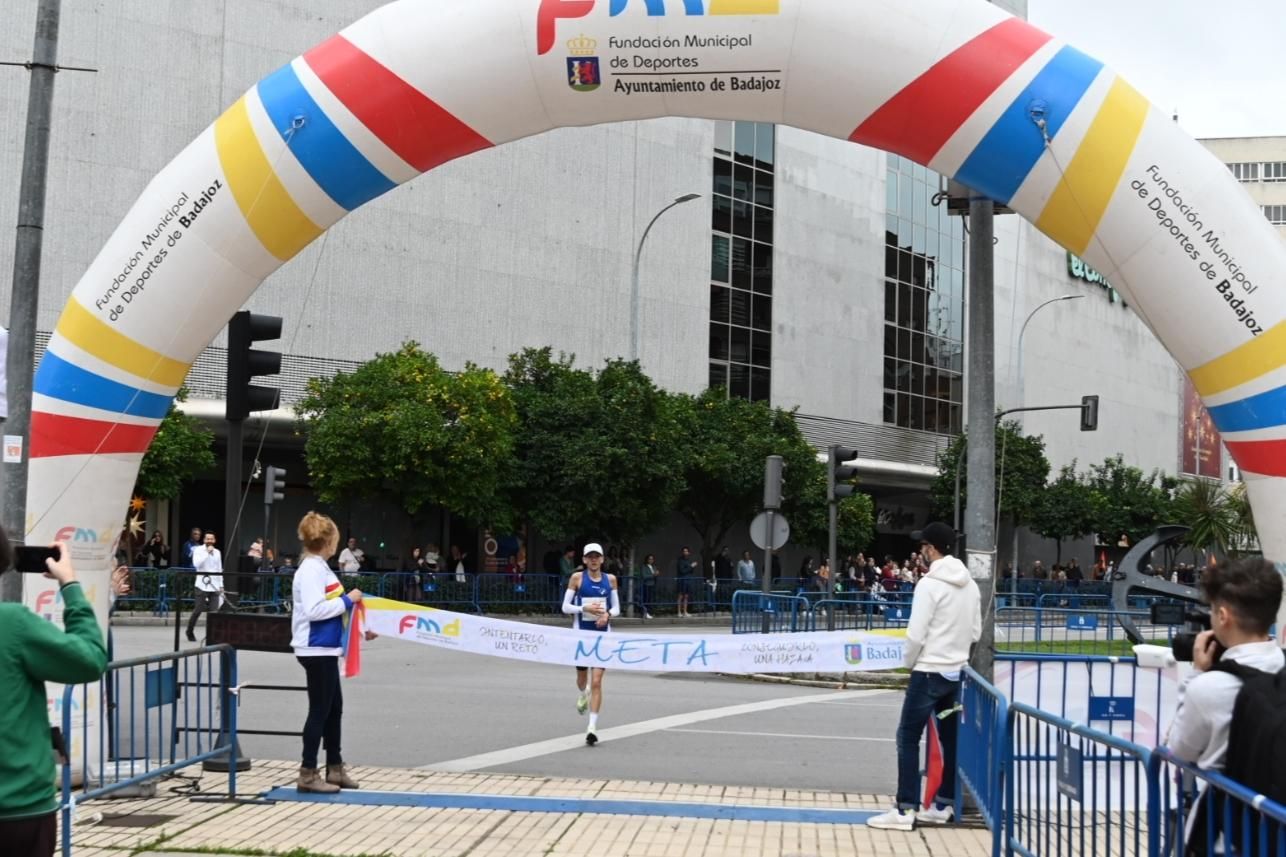 GALERÍA | Alexandre Miguel Carrilho y Gema Martín ganan el medio maratón Elvas-Badajoz