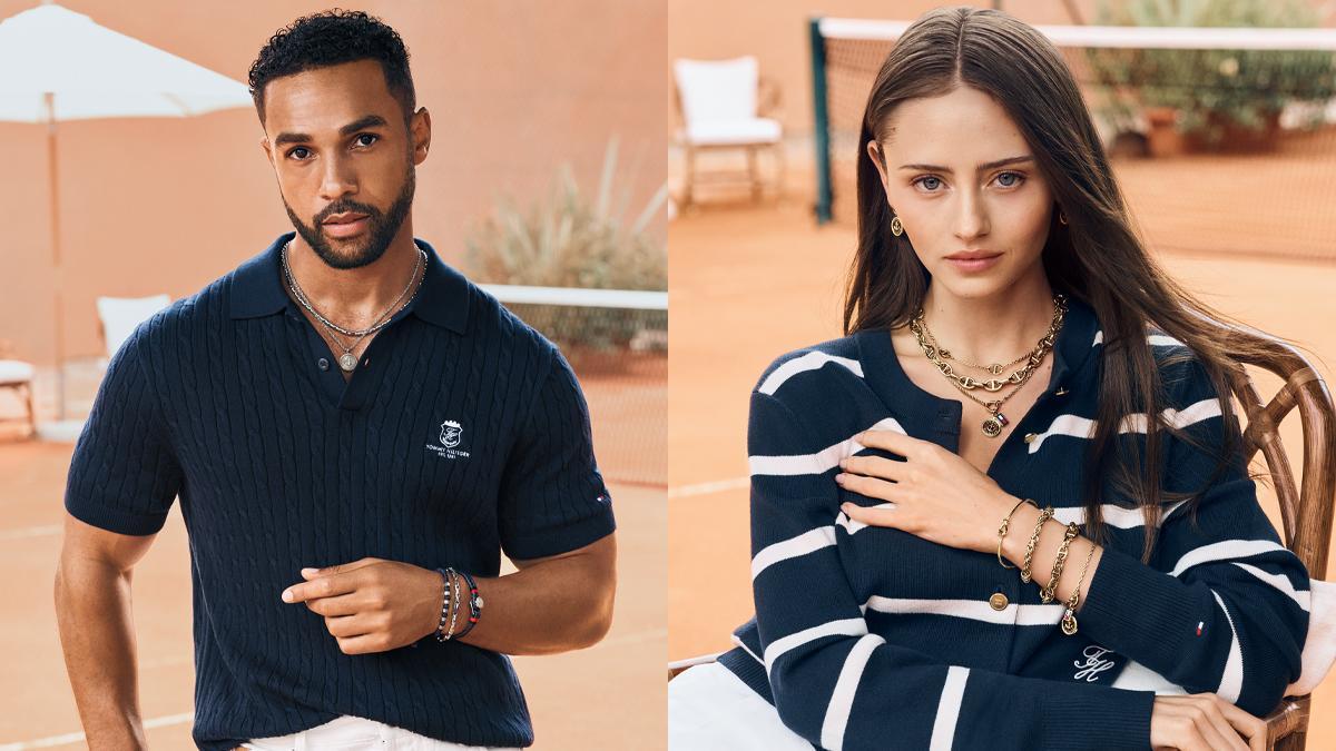 Lucien Laviscount y Leni Klum