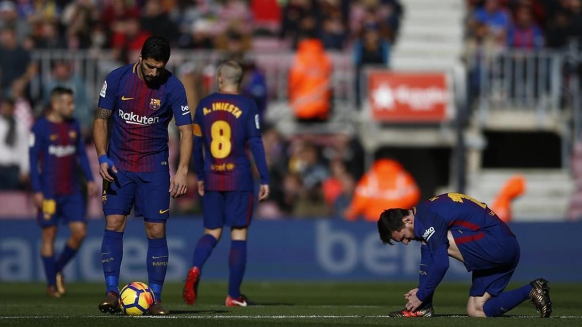 Messi, en el Barça-Celta del pasado sábado.
