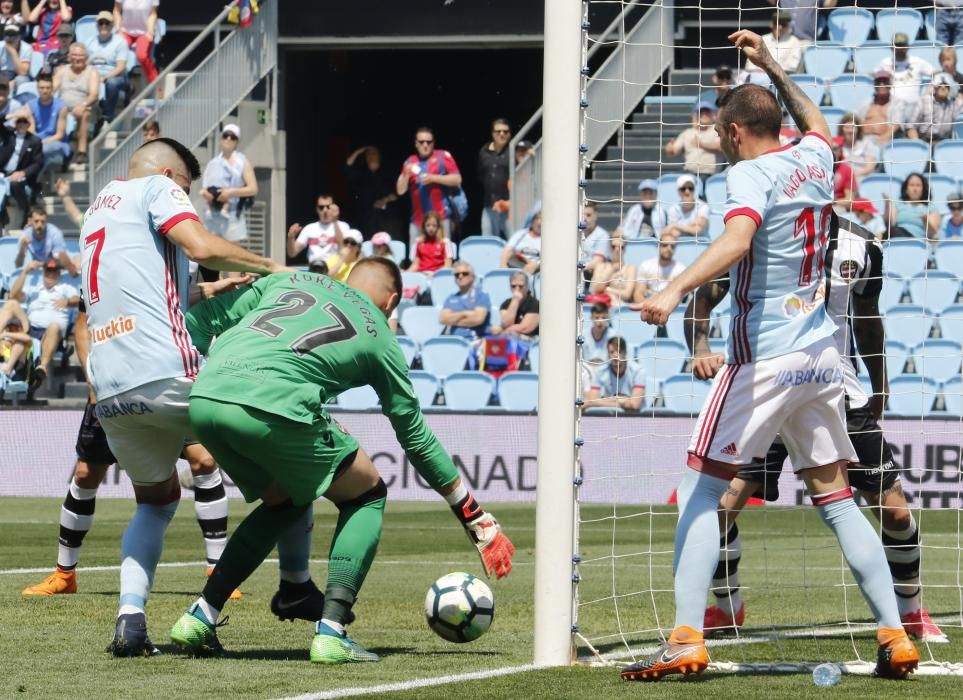 Las fotos del último partido de Liga en Balaídos entre el Celta y el Levante