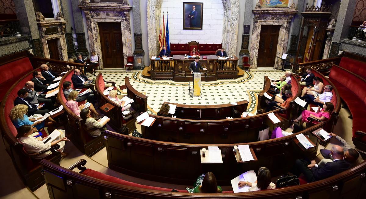 Pleno de organización del Ayuntamiento de València