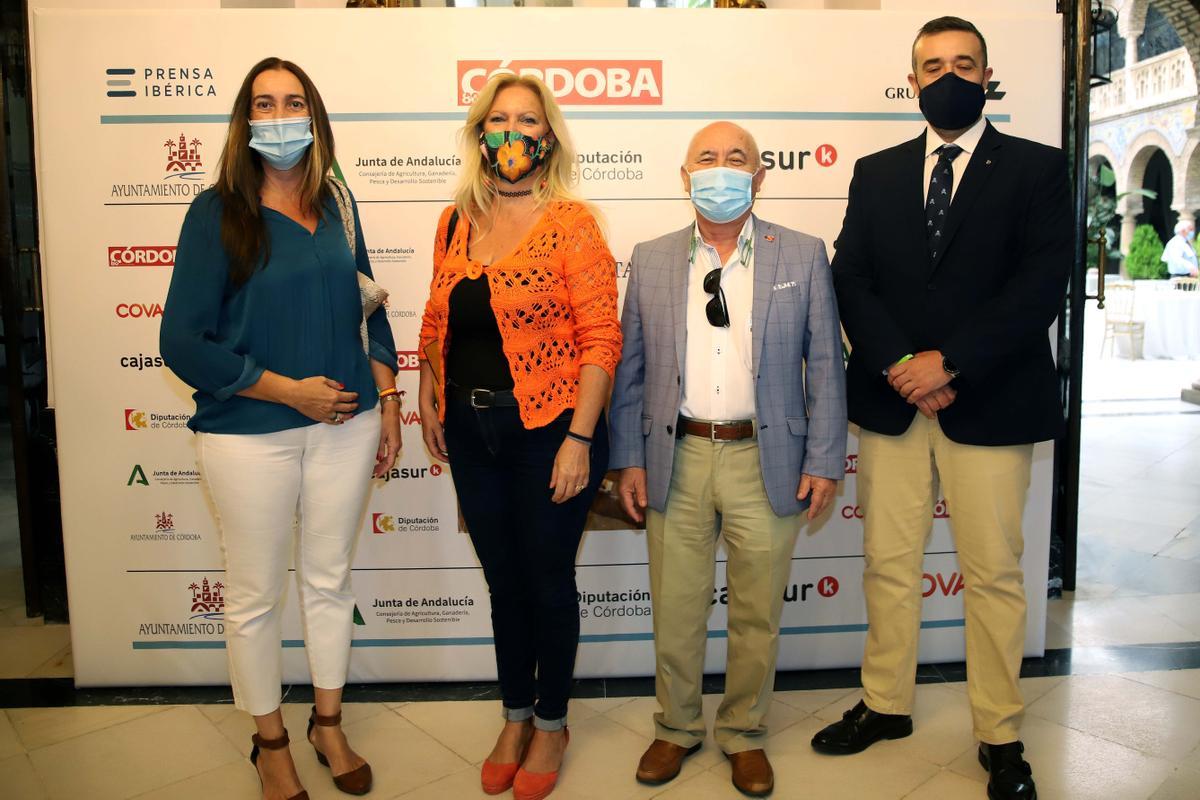 Paula Badanelli, Cristina Pedrajas, Antonio Serrano y Rafael Saco Paula Badanelli, Cristina Pedrajas, Antonio Serrano y Rafael Saco