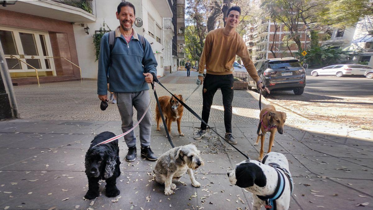 Paseadores de mascotas en Buenos Aires.