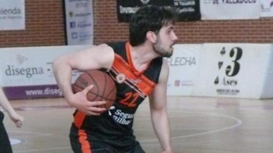 Aritz Ceberio, jugador del Seguros Bilbao Caja Rural