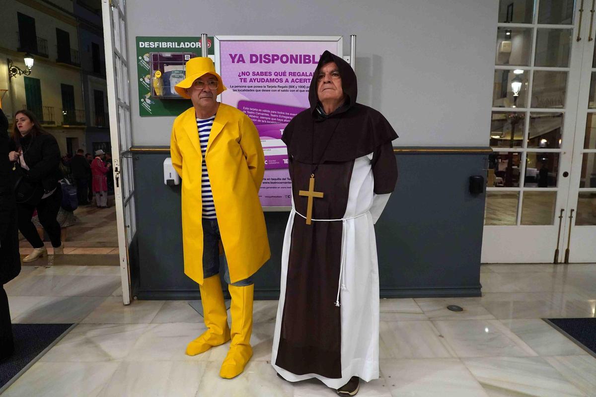 Los disfraces de la final de COAC del Carnaval de Málaga de 2024