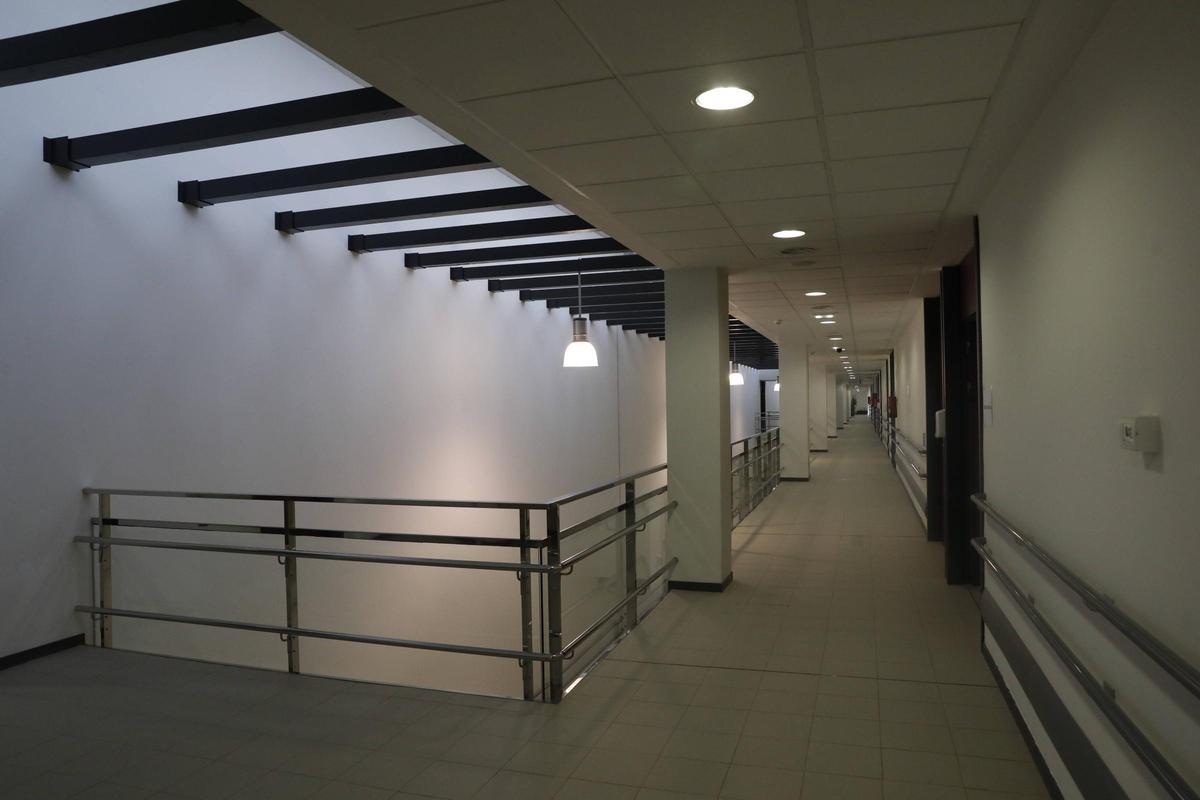 Instalaciones del Credine, en Barros (Langreo)