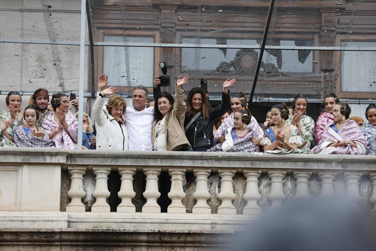 La mascletà del 17 de marzo, en imágenes