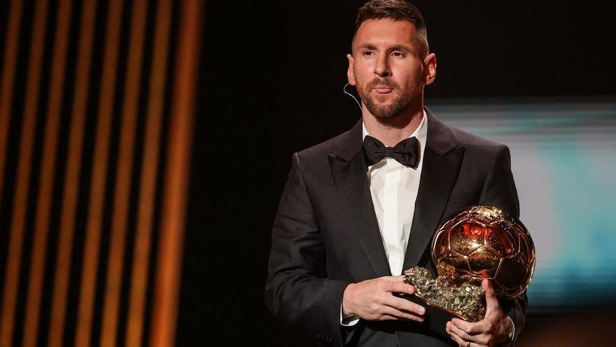 Messi recoge el octavo ¿y último? Balón de Oro