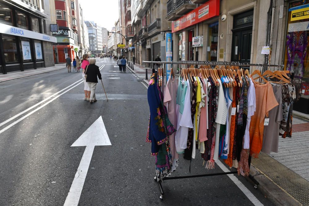 A Coruña celebra el ''Día sin coches'' en San Andrés