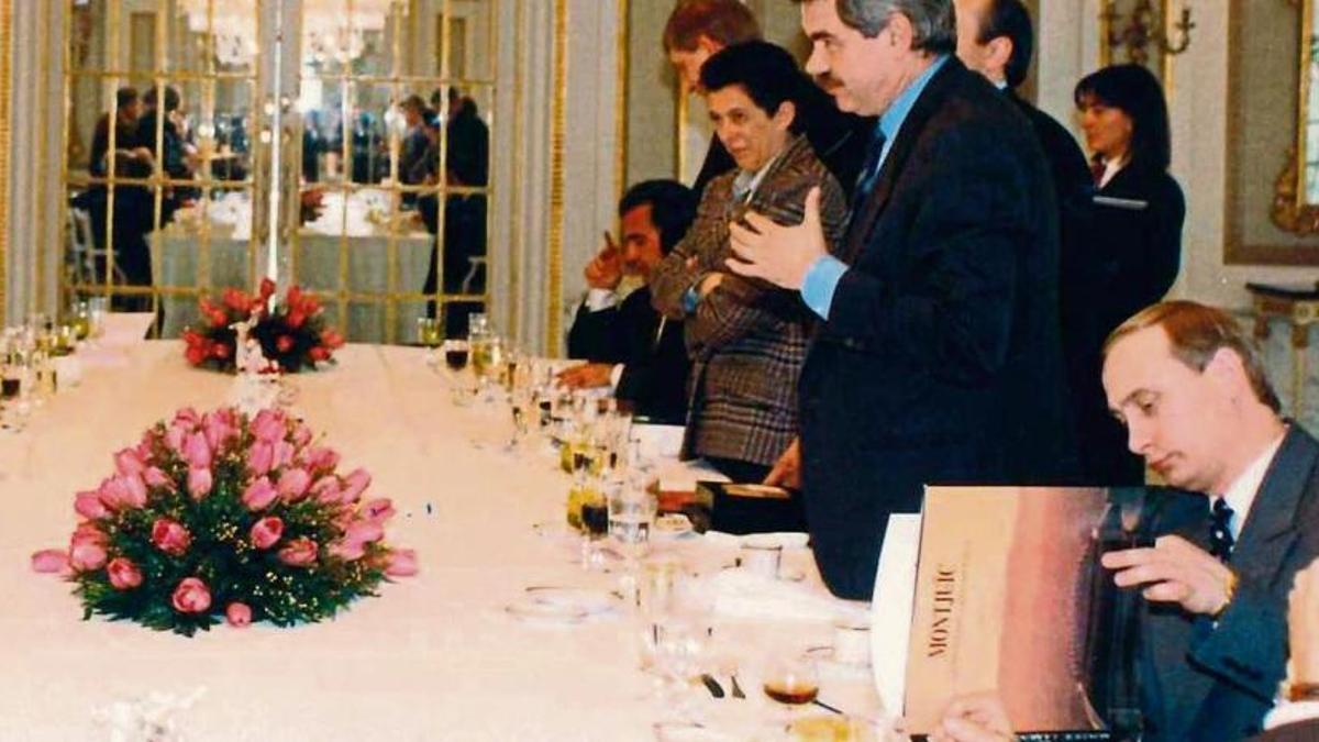 Putin durante su visita a Barcelona en 1992